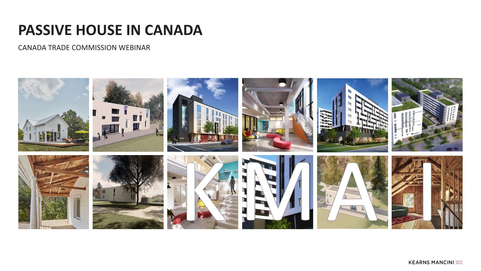 Title Page of Passive House Trade Commission Webinar