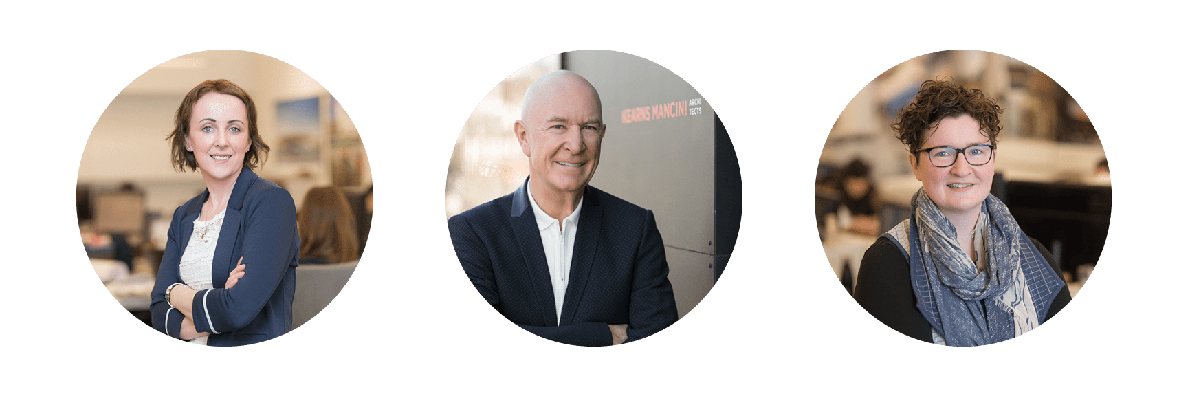 PHCC Headshots Deborah Byrne, Jonathan Kearns, and Kelly Fisher presenting at the Passive House Conference Canada 2019